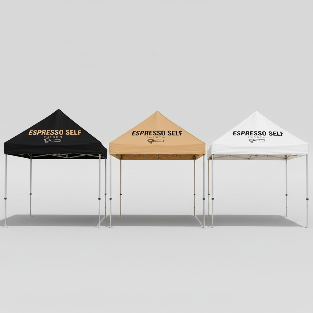 Custom Branded 10x10 Canopy Tent with Half Walls and Carrying Bag | Vendor Markets, Craft Fairs & Outdoor Events