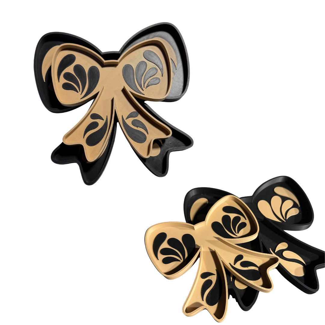 3D Printed Talavera Bow Trinket Dish
