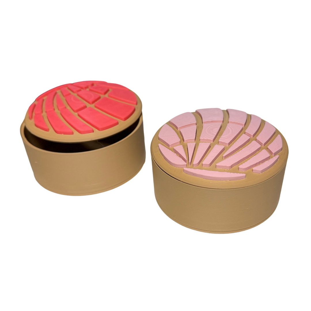 Concha Jewelry Box – Mexican Sweet Bread Inspired 3D Printed Trinket Box