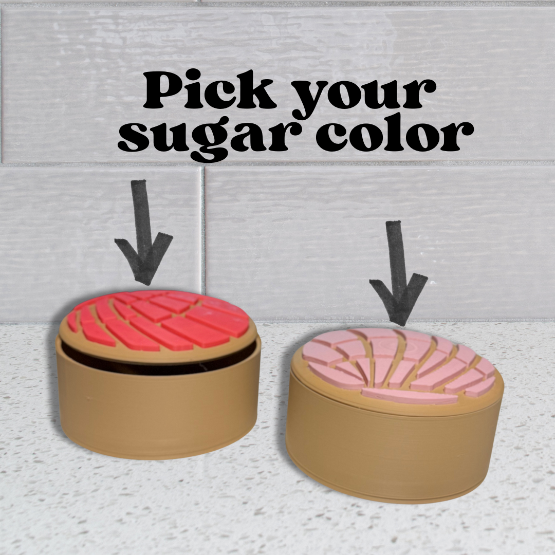 Concha Jewelry Box – Mexican Sweet Bread Inspired 3D Printed Trinket Box