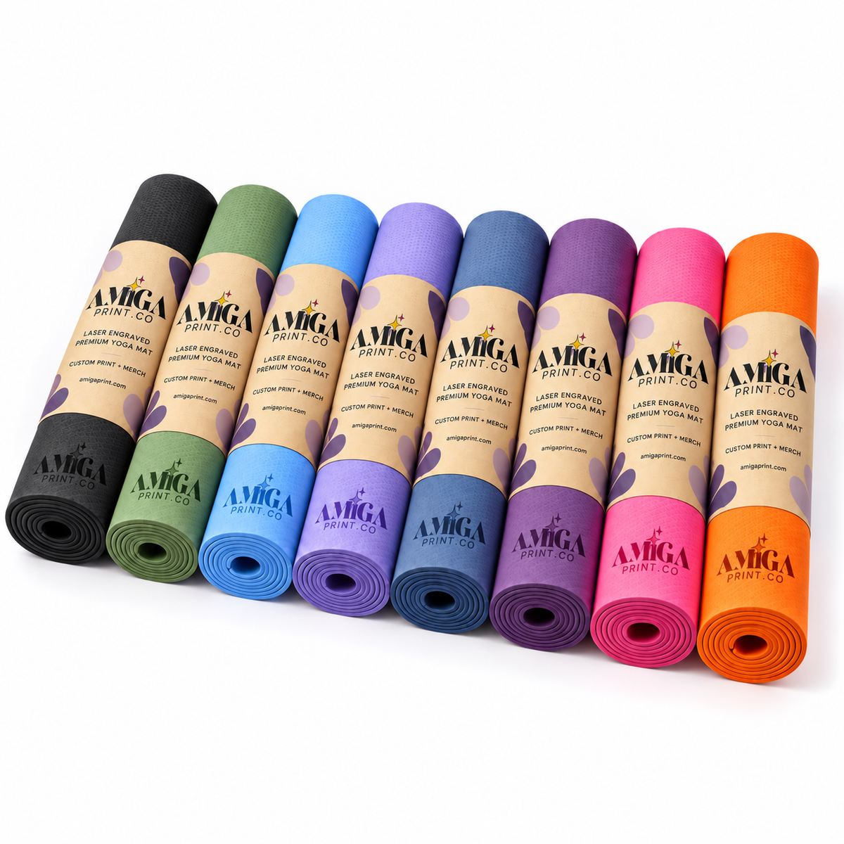 Custom Branded Yoga Mats | Laser Engraved