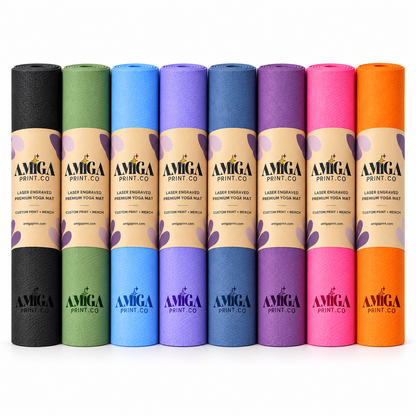Custom Branded Yoga Mats | Laser Engraved
