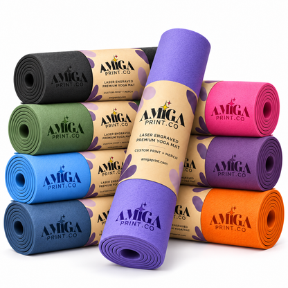Custom Branded Yoga Mats | Laser Engraved