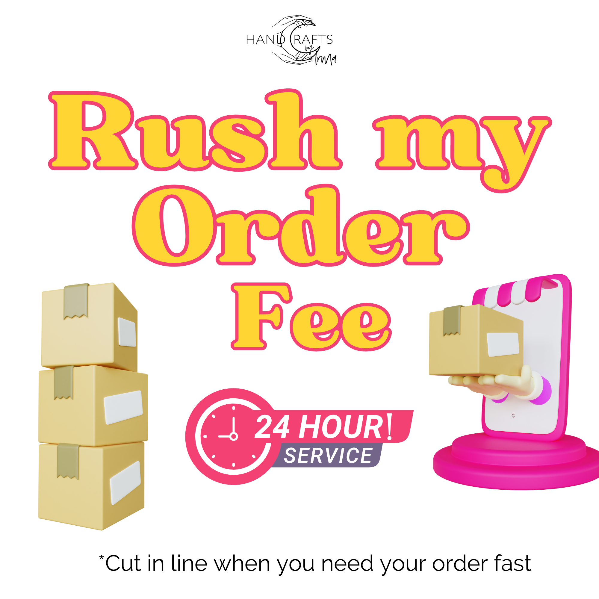Order Fee Rush My Order Fee – Amiga Print Co