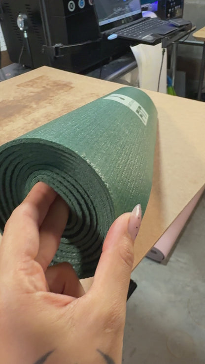 Custom Branded Yoga Mats with DTF Print | Bulk Orders for Yoga Studios & Gyms
