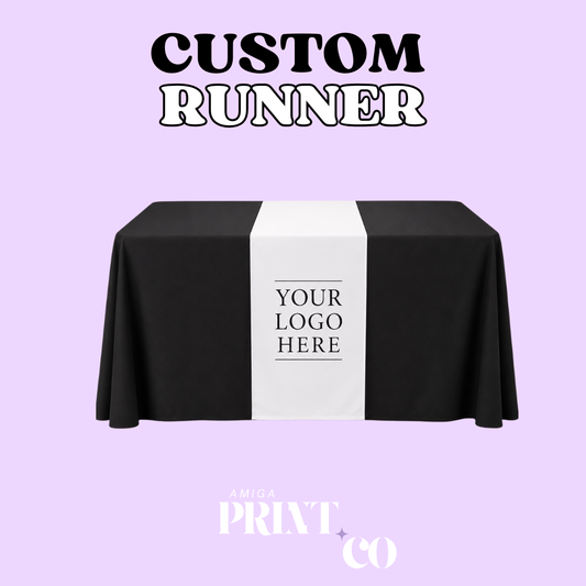 Custom Printed Table Runner