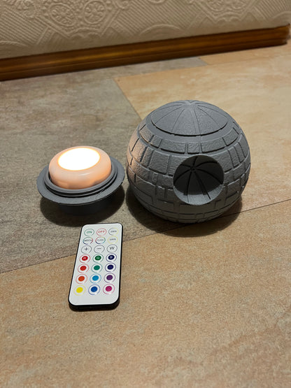 3D Printed Death Star Lamp
